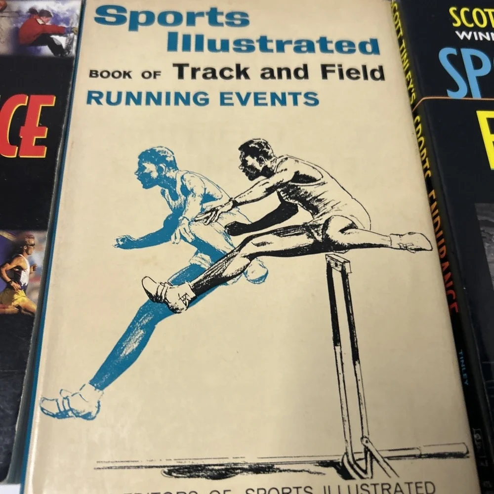 RARE Running Books- Lot Of 6 Vintage Books
